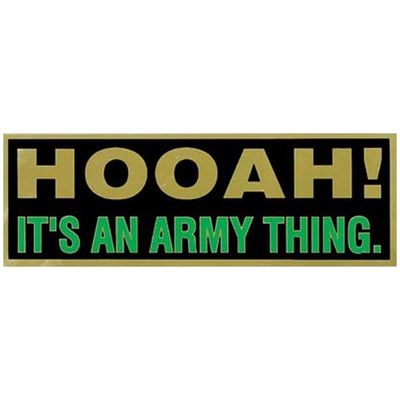 HOOAH Bumper Sticker