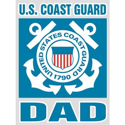 US Coast Guard USCG DAD Decal