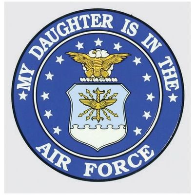 My Daughter is in the Air Force Decal