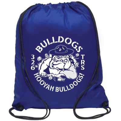 Bulldogs Drawstring Bag 326 Squadron Lackland TRS