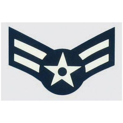 USAF E-3 1st Class Decal