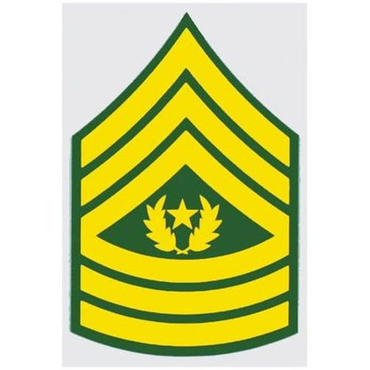 E-9 Command Sgt.Major Decal Regular & Mini Decal Bundle