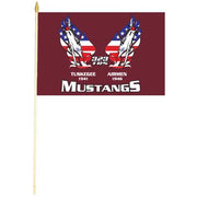 Mustangs 8 x 12 Stick Flag 323 Squadron Lackland TRS