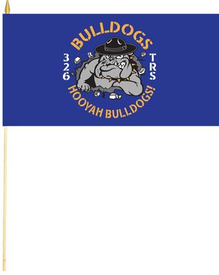 Bulldogs Stick Flag 326 Squadron Lackland TRS