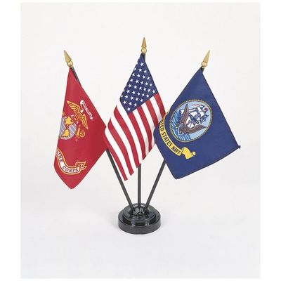 desk flag Base, 3 hole