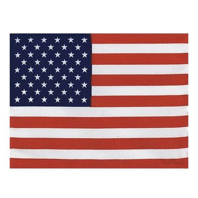 Embroidered USA Flag, 3x5 Foot - Made in USA
