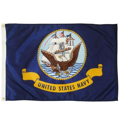 US Navy Flag, 3x5 Foot Made in the USA