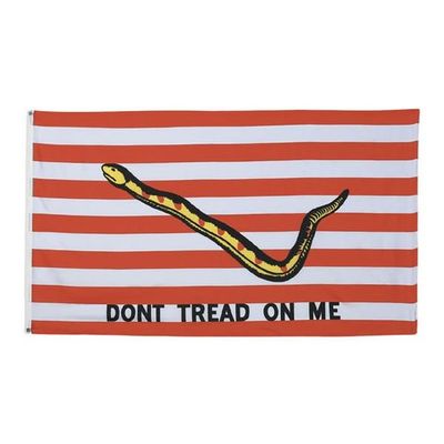 Don't Tread on Me Navy Jack Flag, 3x5 Foot