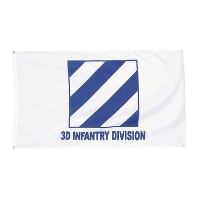 3D Infantry Division Flag, 3x5 Foot