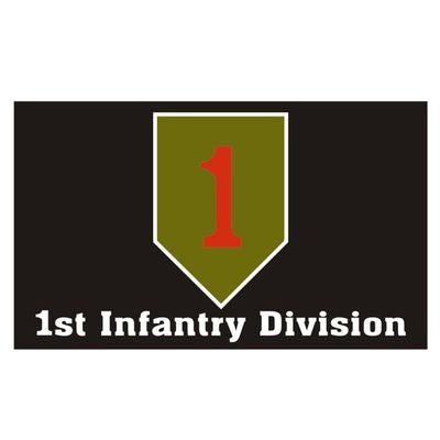 1st Infantry Division Flag, 3x5 Foot
