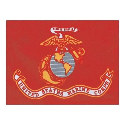US Marine Corps desk flag