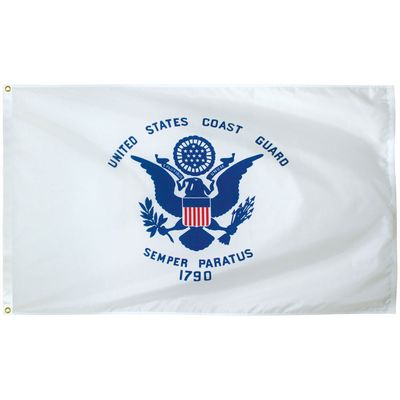 US Coast Guard Flag, 3x5 Foot Made in the USA