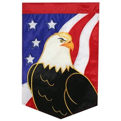 Patriotic Eagle Garden Flag