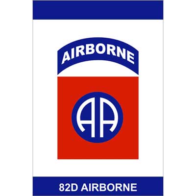 US Army 82nd Airborne Garden Flag