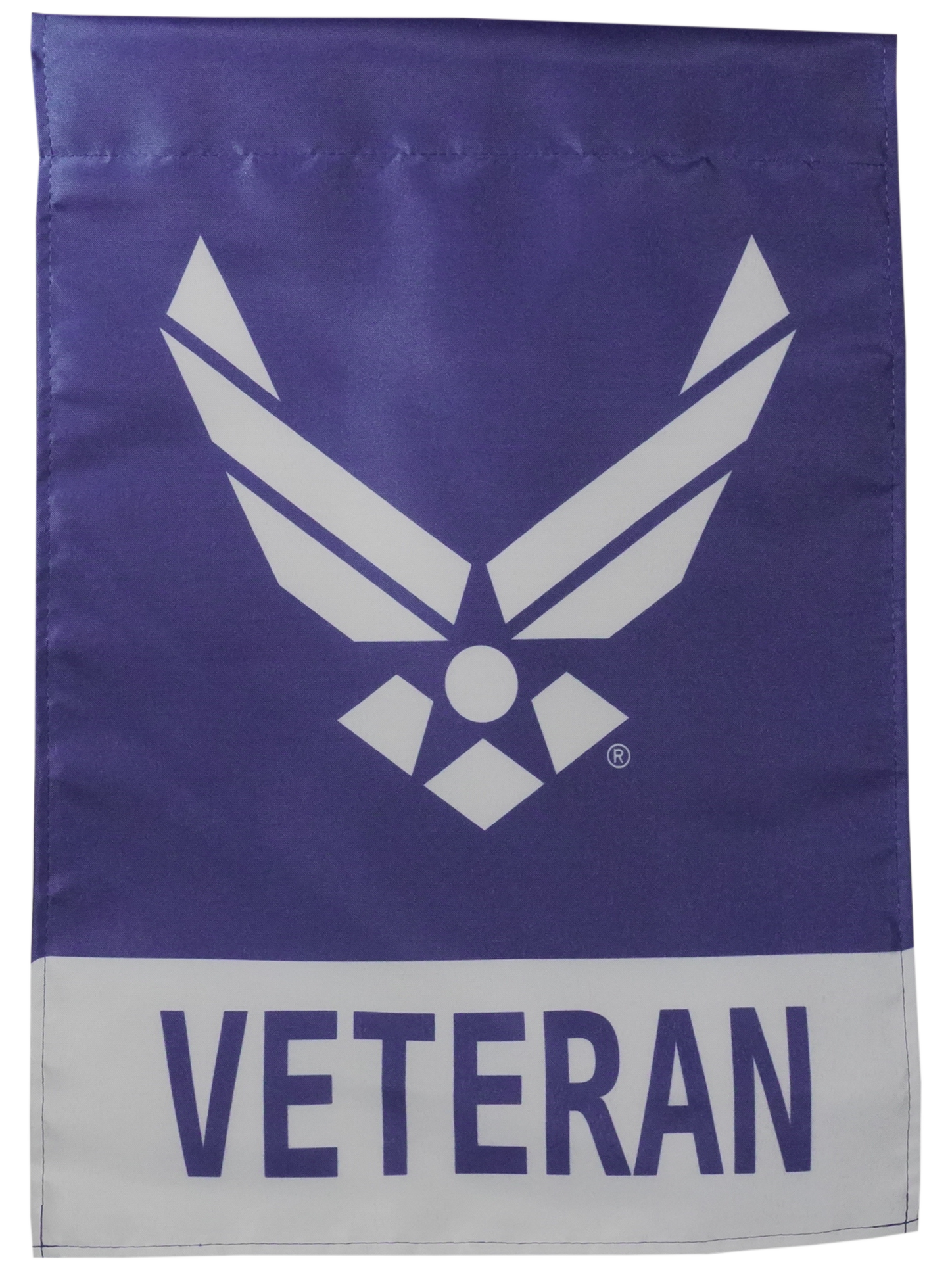 Veteran with US Air Force Symbol 12" x 18" Garden Flag