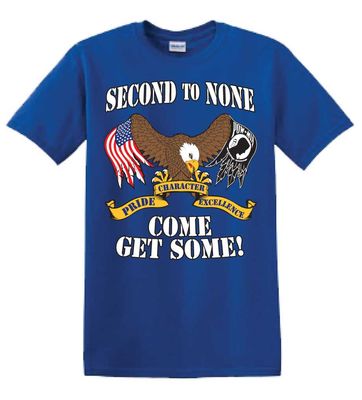 Second to None Royal T-Shirt 321 Squadron Lackland TRS