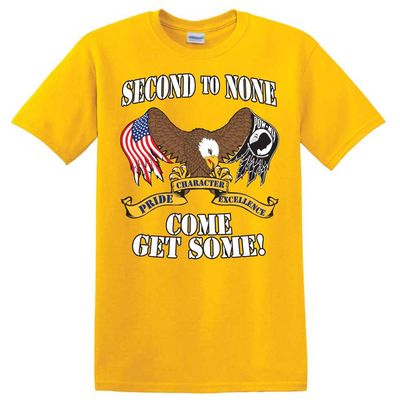 Second to None Yellow T-Shirt 322 Squadron Lackland TRS