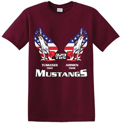 Mustangs T-Shirt 323 Squadron Lackland TRS