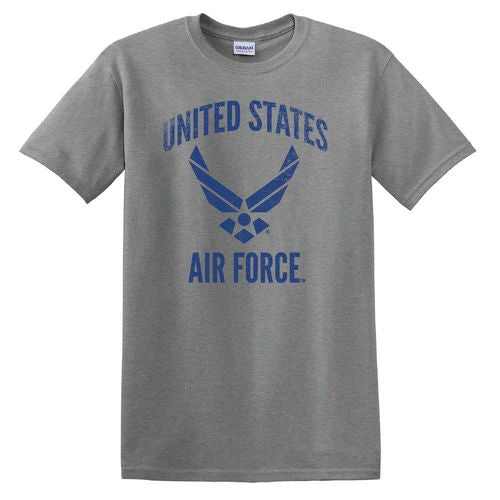 United States Air Force Distressed Grey T-Shirt