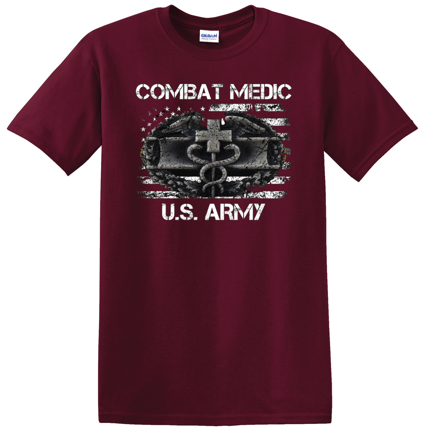Combat Medic US Army Black T-Shirt – Honor Country
