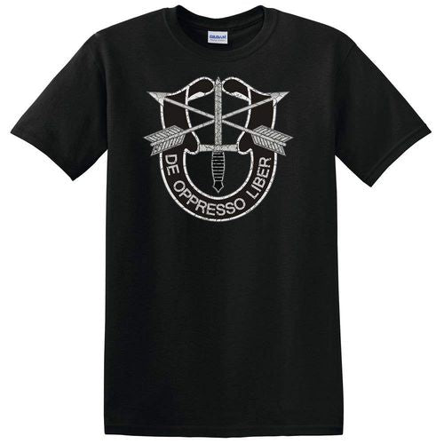 De Oppresso Liber Special Forces Black T-Shirt