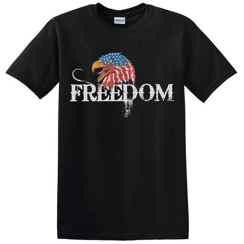 American Eagle "FREEDOM" Black T-Shirt