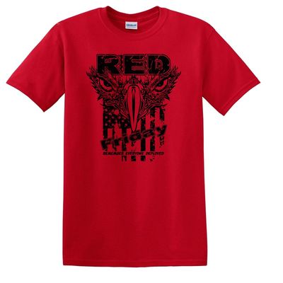 Red Friday with Eagle Red T-Shirt