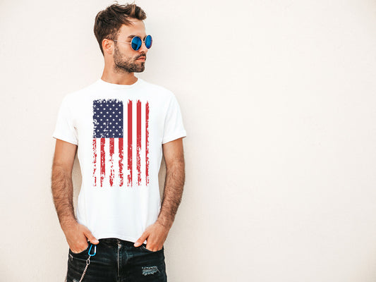 American Flag (Red, White & Blue) Vertical