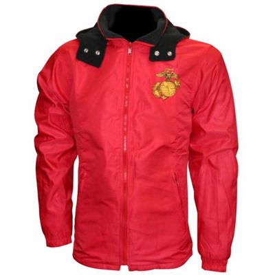 Marine Corp Fleece Jacket, Reversible