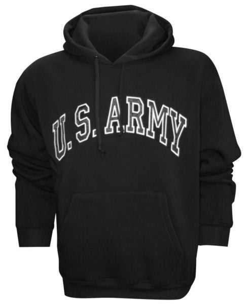 US Army on Fleece Pullover Hoodie