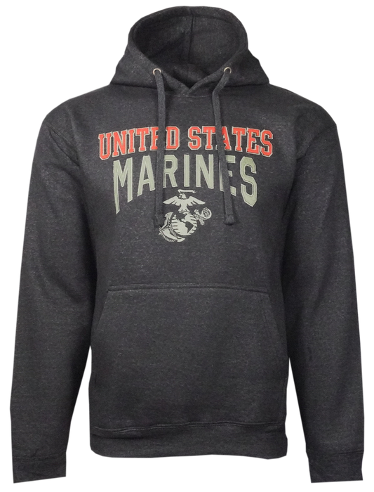 United States Marine Corps and Eagle, Globe and Anchor on Fleece Tight Knit Pullover