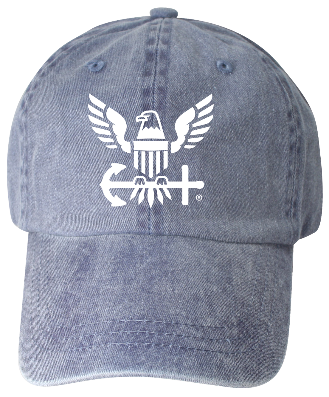 Navy Anchor and Eagle Youth Ball Cap