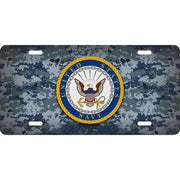 US Navy Camoflauge License Plate