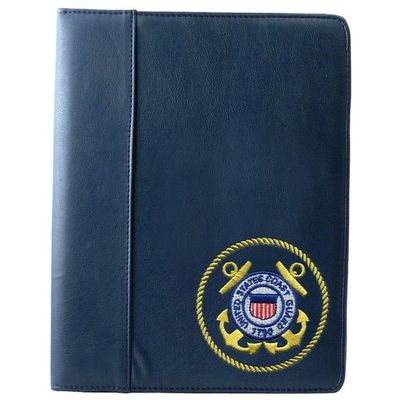 US Coast Guard Crest Padfolio