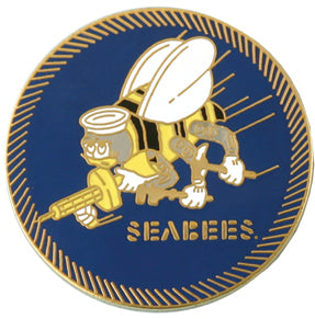 Seabees Logo Lapel Pin