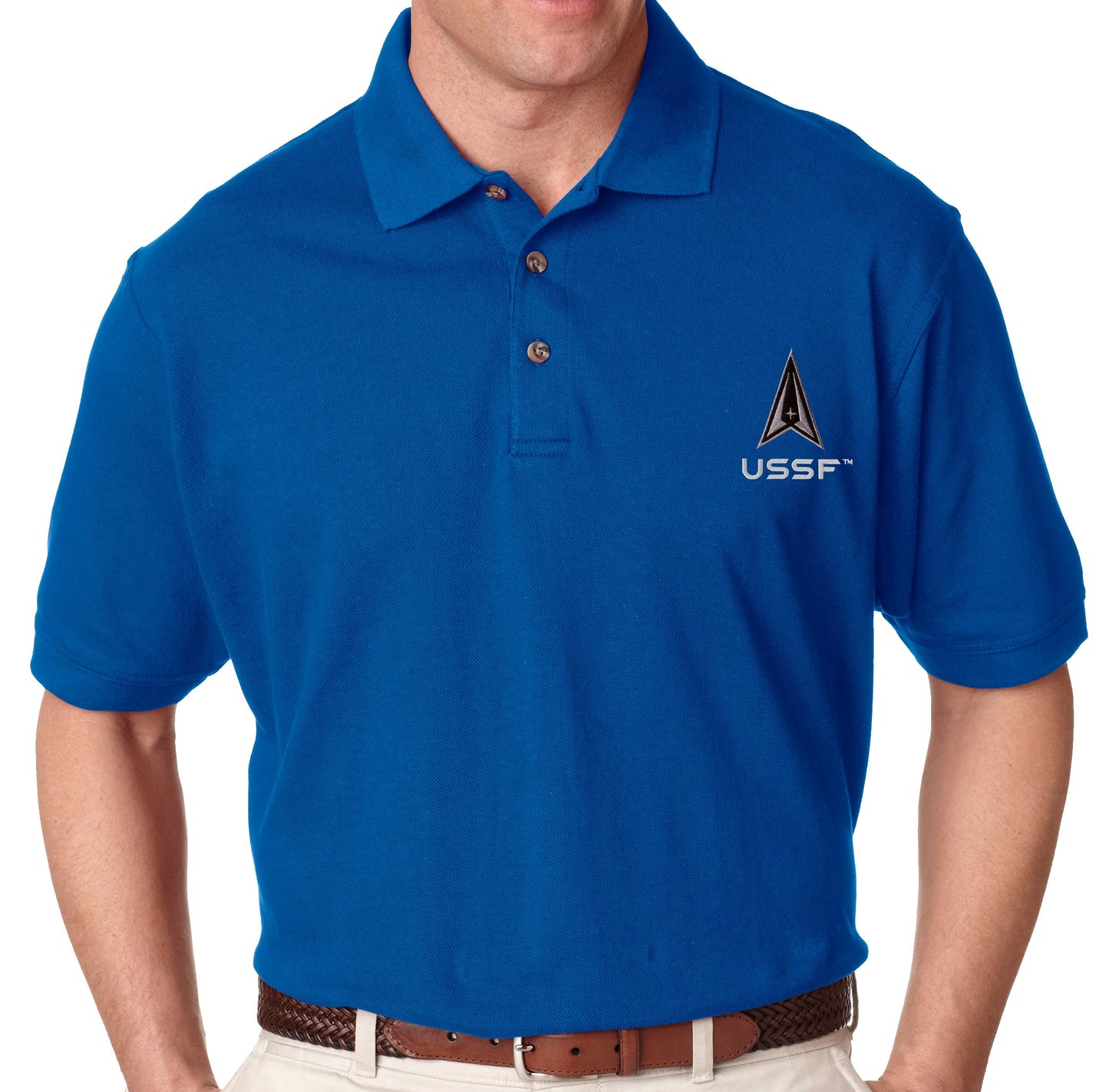 US Space Force USSF Polo Shirt