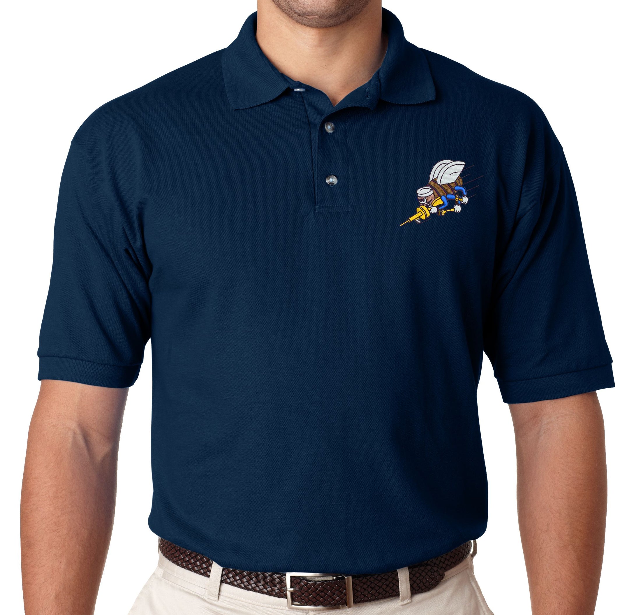 Seabee Logo Polo Shirt – Honor Country