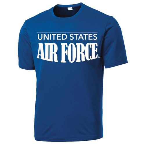 United States Air Force Royal Blue Performance T-Shirt