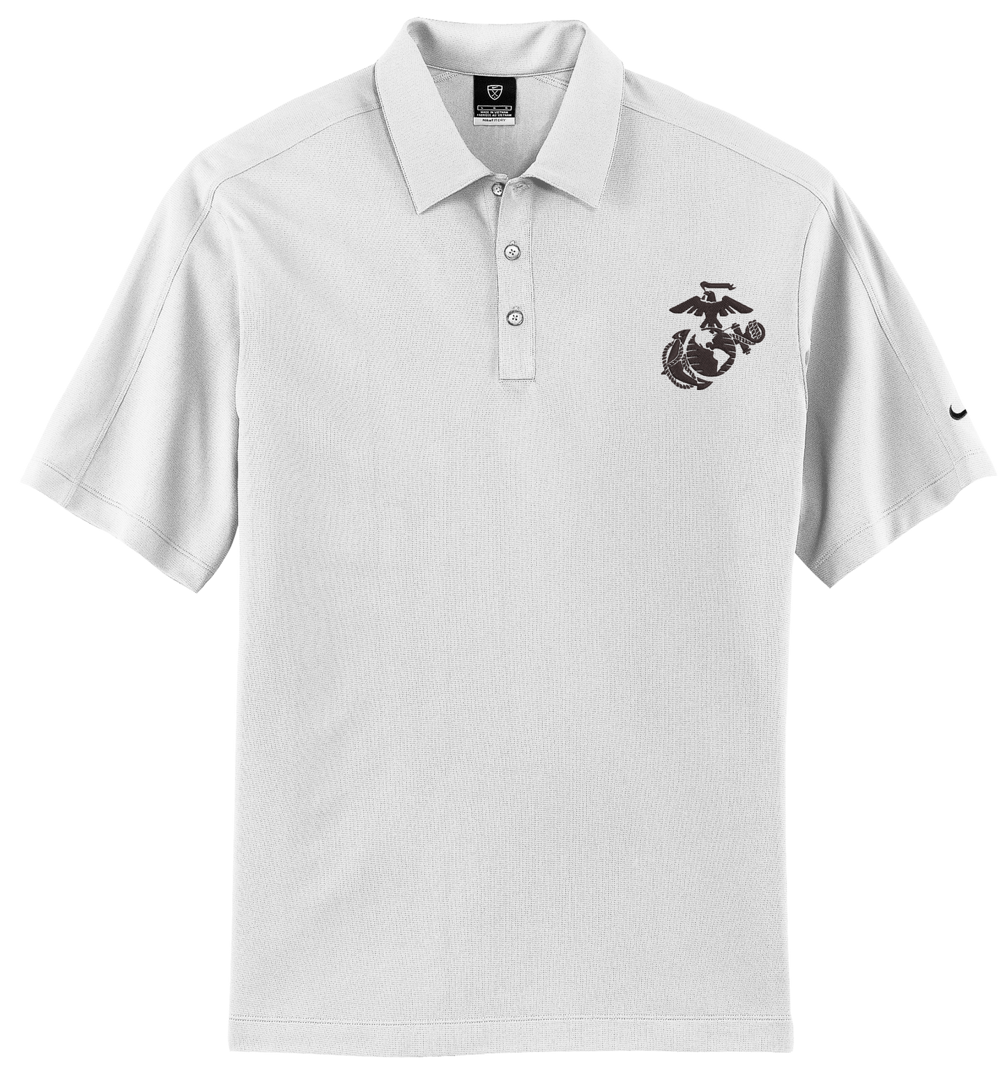 Eagle, Globe and Anchor Embroidered Nike Dri-Fit Polo