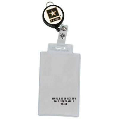 US Army Retractable Badge Holder, Star