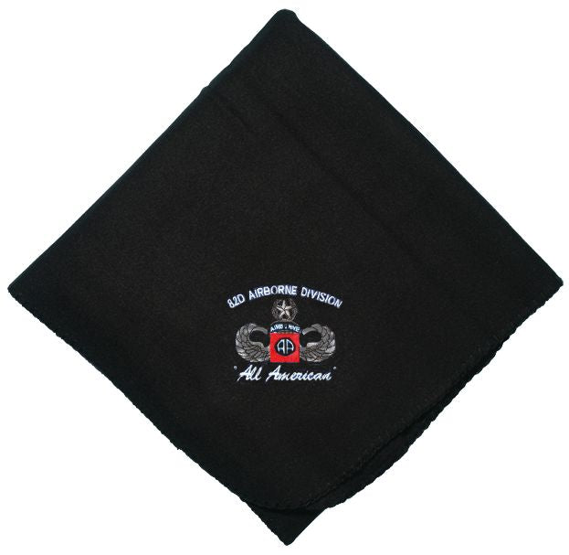 82D Airborne Division Master Stadium Blanket
