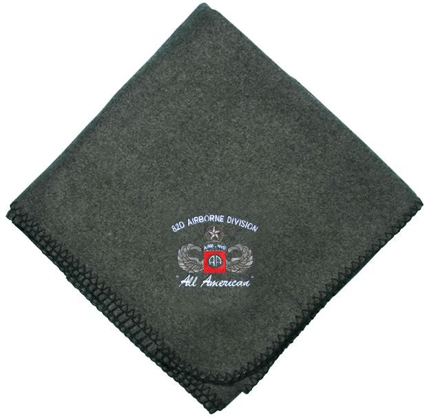 82D Airborne Division Master Stadium Blanket
