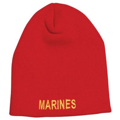 Marines Skull Cap, Red