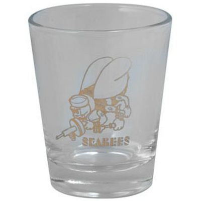 Seabees Shot Glass