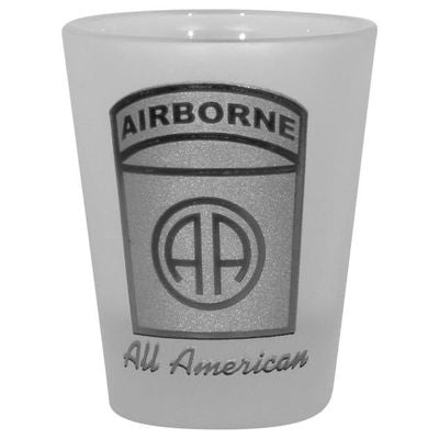 82D Airborne Shot Glass, Foil