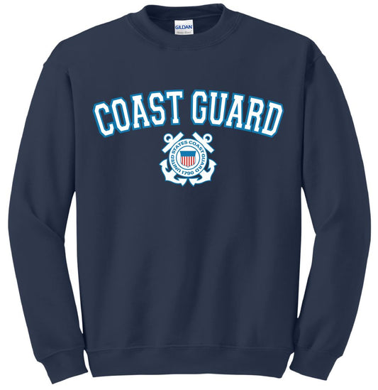 US Coast Guard Full Front Sweatshirt