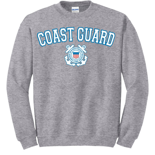 US Coast Guard Full Front Sweatshirt