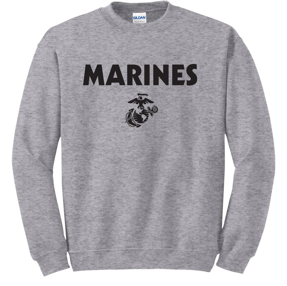 MARINES EGA Full Front Sweatshirt