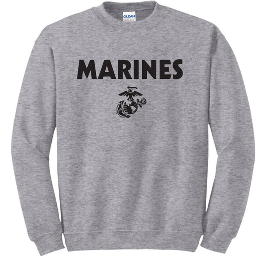 MARINES EGA Full Front Sweatshirt