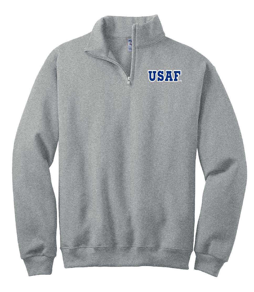 USAF 1/4 Zip Fleece Sweatshirt
